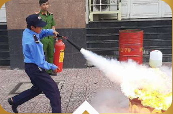 Đào tạo phòng cháy chữa cháy, điều lệnh - Bảo Vệ DELTA - Công Ty TNHH Dịch Vụ Bảo Vệ DELTA