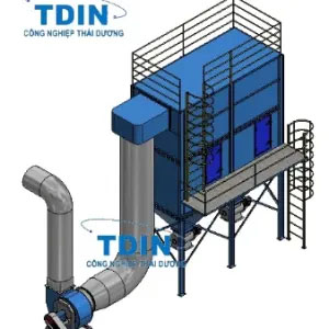 Thiết bị lọc bụi tay áo Tdin Poly