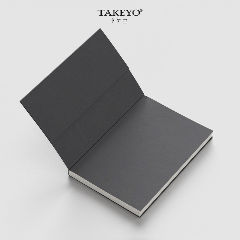 Sổ vẽ giấy đen Takeyo