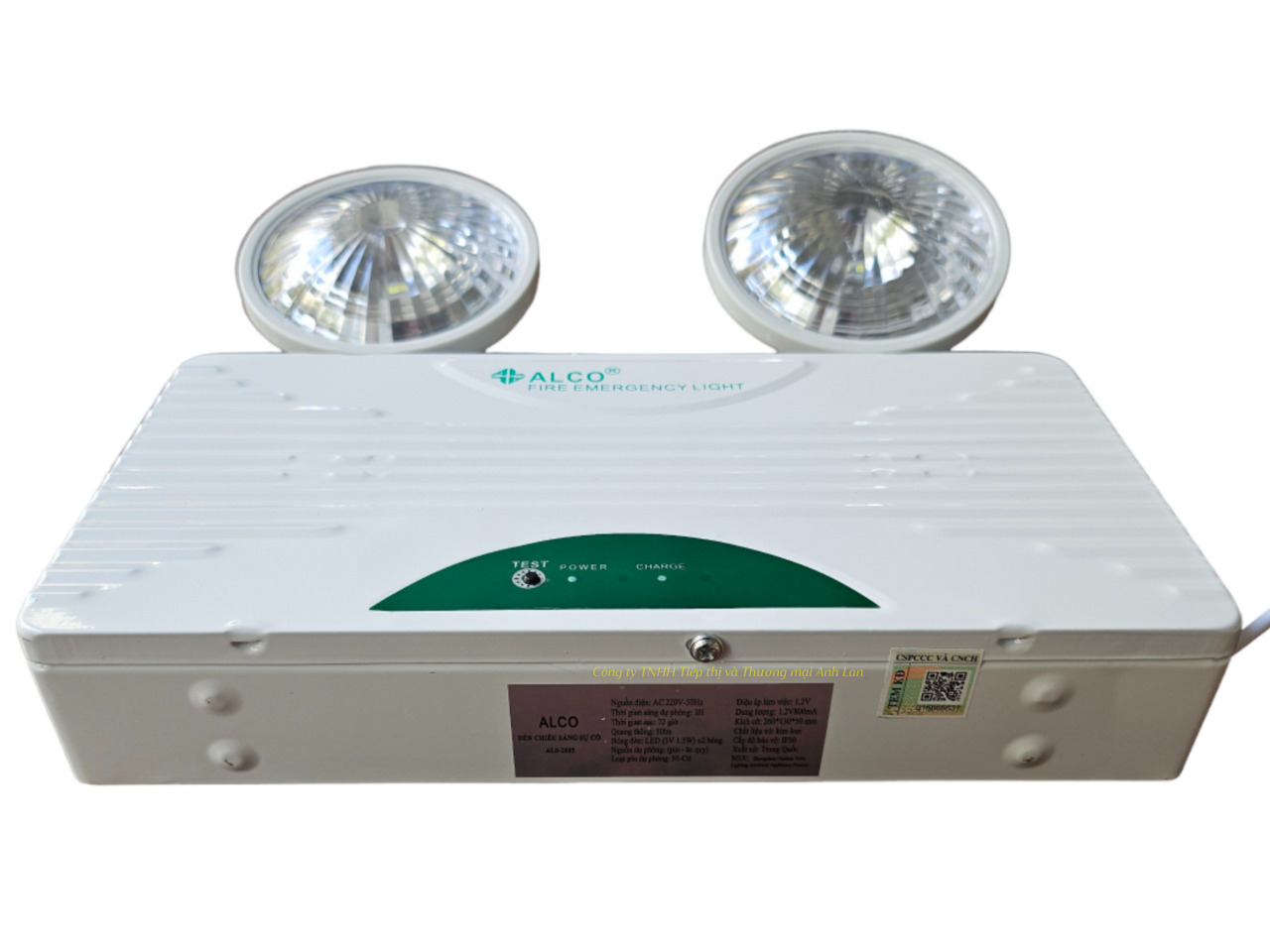 Đèn sự cố ALS-2005 - Thiết Bị PCCC Anh Lan - Công Ty TNHH Tiếp Thị Và Thương Mại Anh Lan