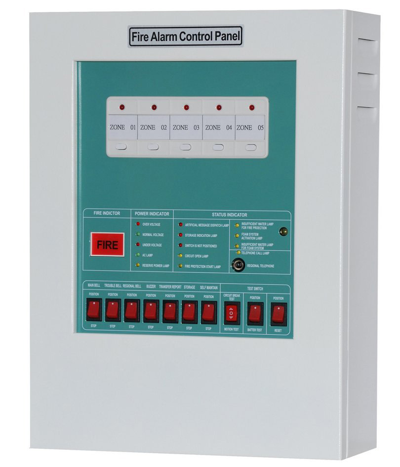 Trung tâm báo cháy 5 kênh - Thiết Bị PCCC Anh Lan - Công Ty TNHH Tiếp Thị Và Thương Mại Anh Lan