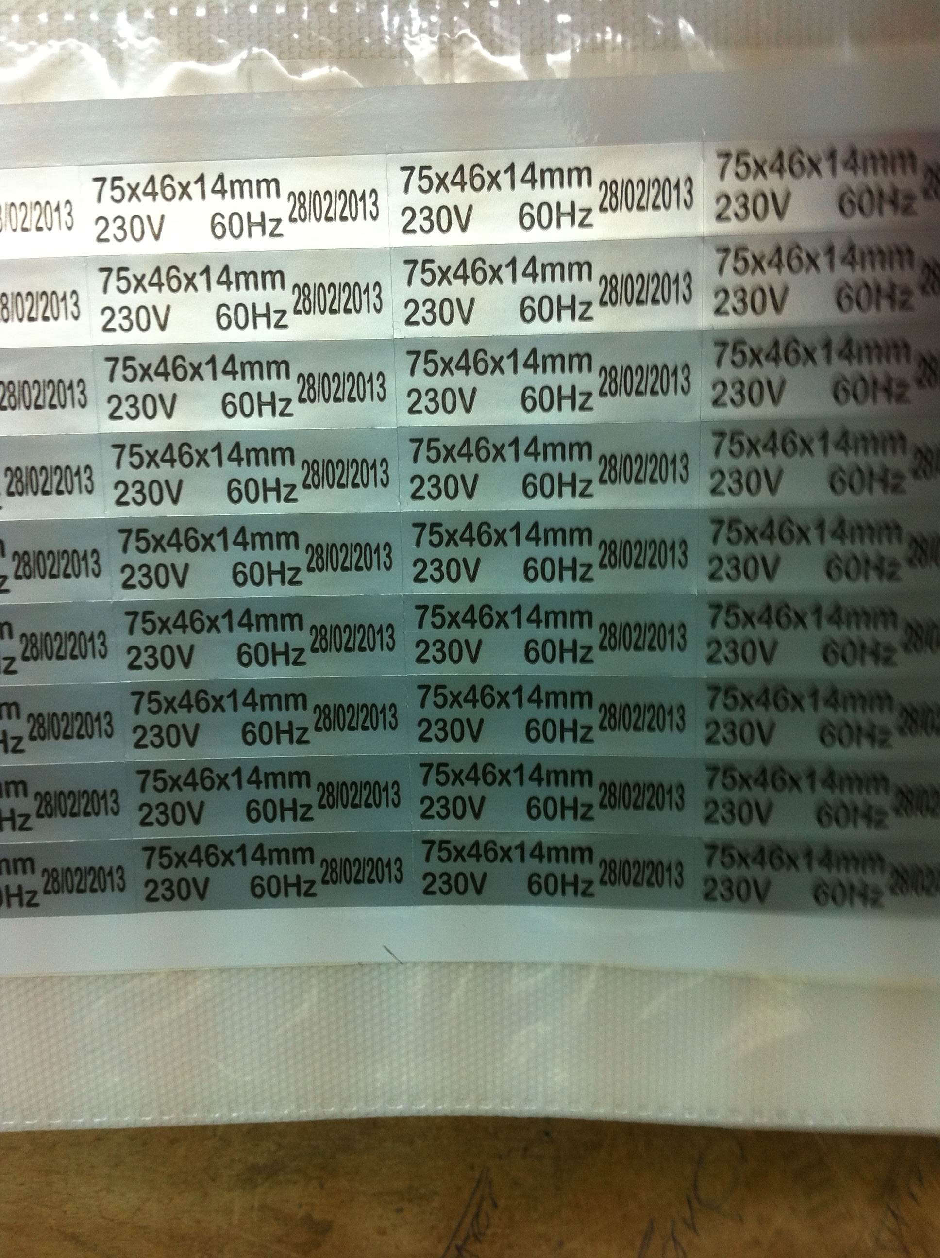 In nhãn mác, Decal