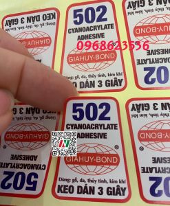 In decal tem dán - In Decal Lê Vinh - Công Ty TNHH In Lê Vinh