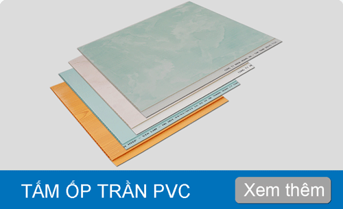 Tấm ốp trần PVC - Nhựa Hoàng Hà - Công Ty TNHH Nhựa Hoàng Hà