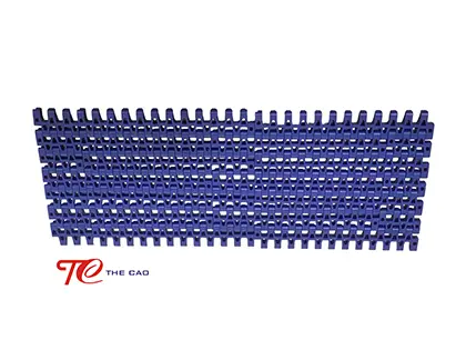 Băng tải xích nhựa 2500B - Băng Tải Thế Cao - Công Ty TNHH Một Thành Viên Thế Cao