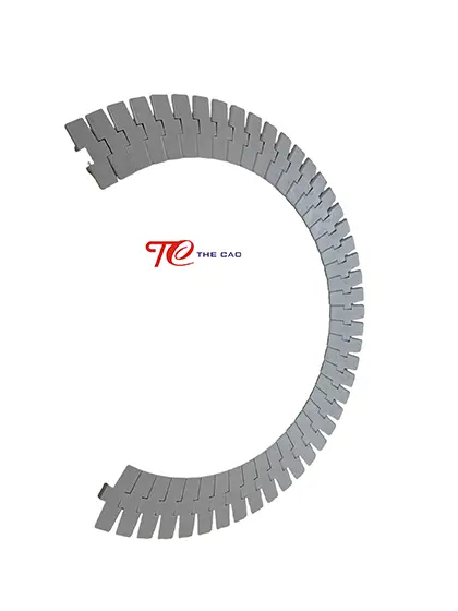 Băng tải xích nhựa HS880 - Băng Tải Thế Cao - Công Ty TNHH Một Thành Viên Thế Cao