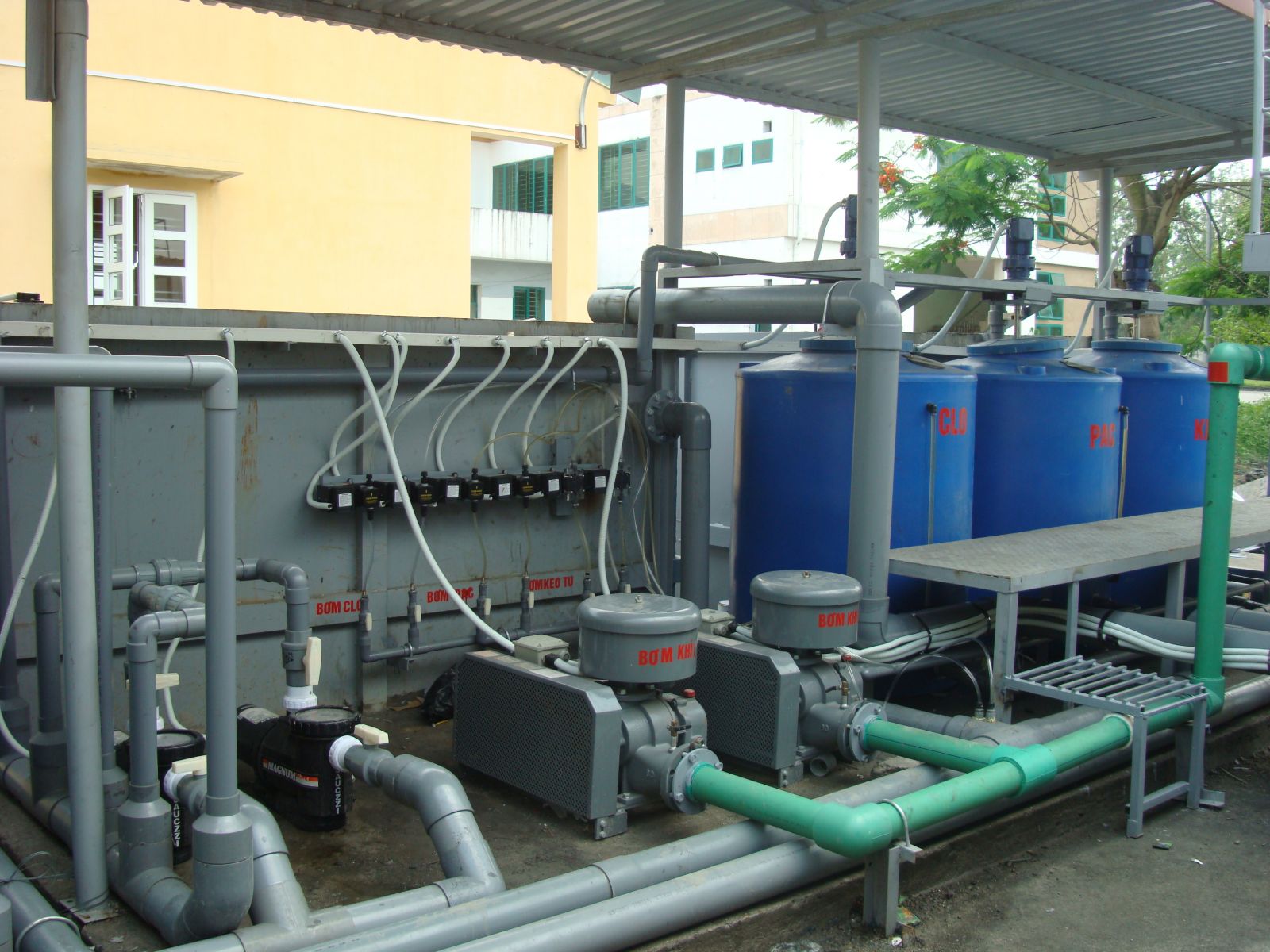 Xử lý nước sinh hoạt từ nguồn nước giếng - Công Ty TNHH Thương Mại Công Nghệ Trường Phát