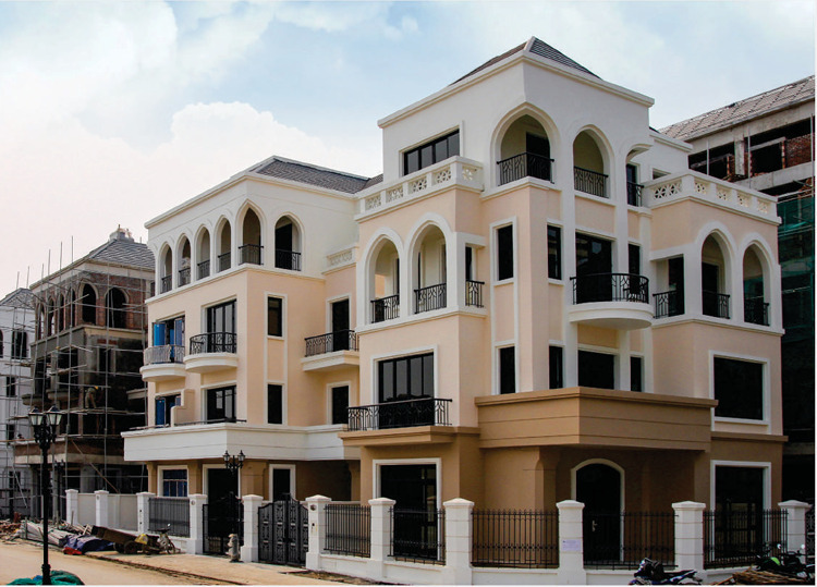 Công trình biệt thự song lập