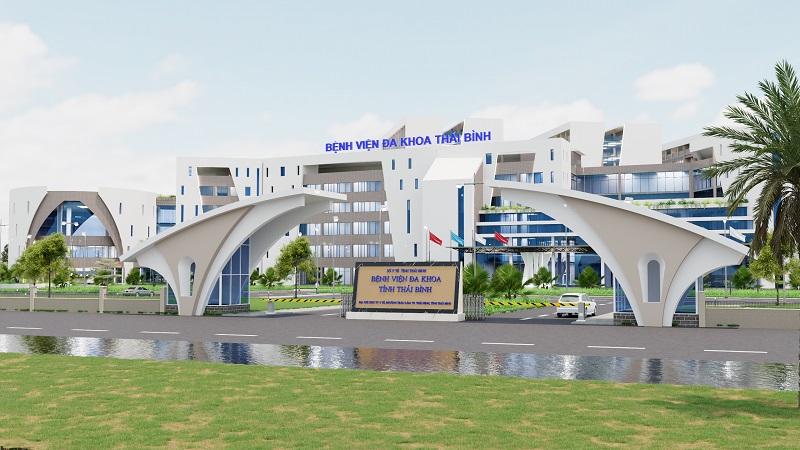 Bệnh viện đa khoa tỉnh Thái Bình - Thang Máy Việt Chào - Công Ty Cổ Phần Việt Chào