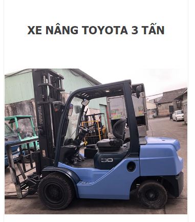 Xe nâng dầu Toyota - Xe Nâng Việt Phát - Công Ty TNHH Công Nghiệp Việt Phát