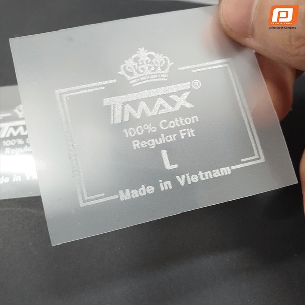 Tem chuyển nhiệt TMAX - Nhãn Mác Và Phụ Liệu Dệt May Thanh Bình - Công Ty Cổ Phần Sản Xuất Nhãn Mác Và Phụ Liệu Dệt May Thanh Bình