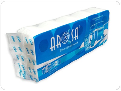 Arosa10 cuộn - 2 lớp - Khăn Giấy Mỹ Anh - Công Ty TNHH Sản Xuất Và Thương Mại Mỹ Anh