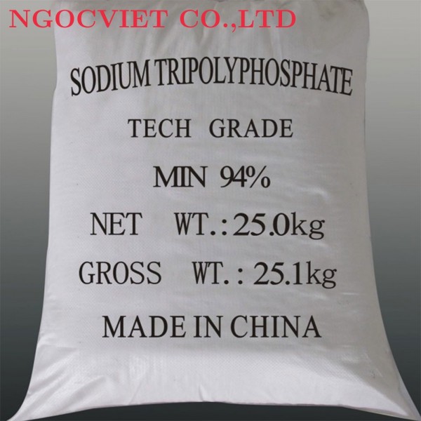STPP - 94 Sodium Tripolyphosphate - Hóa Chất Công Nghiệp Ngọc Việt - Công Ty TNHH Hoá Chất Ngọc Việt