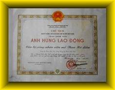 Giải thưởng - Công Ty Cổ Phần Than Hà Lầm  - VINACOMIN