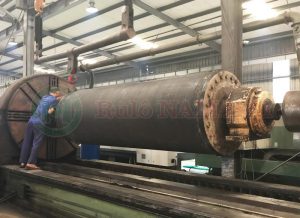 Sửa Rulo trên máy tiện