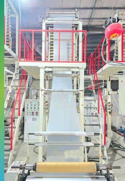 Máy thổi màng nhựa PE, HD - Bao Bì PP Dệt Hiếu Linh - Công Ty TNHH Thương Mại Và Dịch Vụ Hiếu Linh