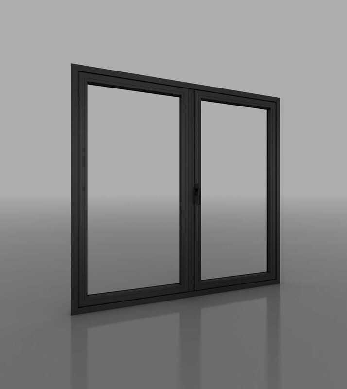 Cửa sổ mở quay 2 cánh - Ngọc Diệp Window - Công Ty Cổ Phần Cửa Ngọc Diệp