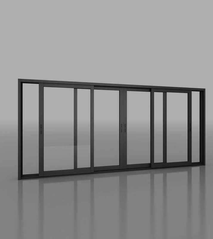 Cửa sổ mở trượt 4 cánh - Ngọc Diệp Window - Công Ty Cổ Phần Cửa Ngọc Diệp