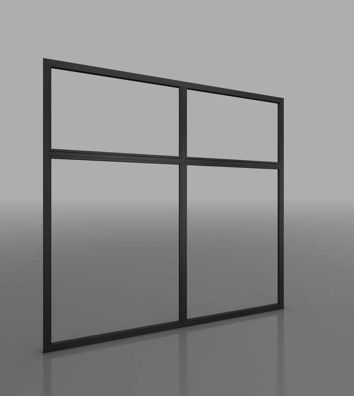 Vách kính cố định chia đố ngang dọc - Ngọc Diệp Window - Công Ty Cổ Phần Cửa Ngọc Diệp