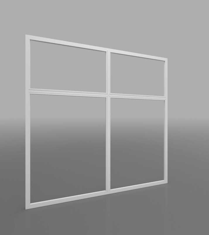 Vách kính cố định chia đố ngang dọc - Ngọc Diệp Window - Công Ty Cổ Phần Cửa Ngọc Diệp