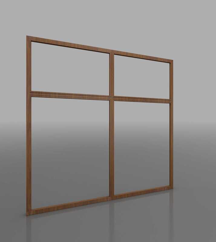 Vách kính cố định chia đố ngang dọc - Ngọc Diệp Window - Công Ty Cổ Phần Cửa Ngọc Diệp