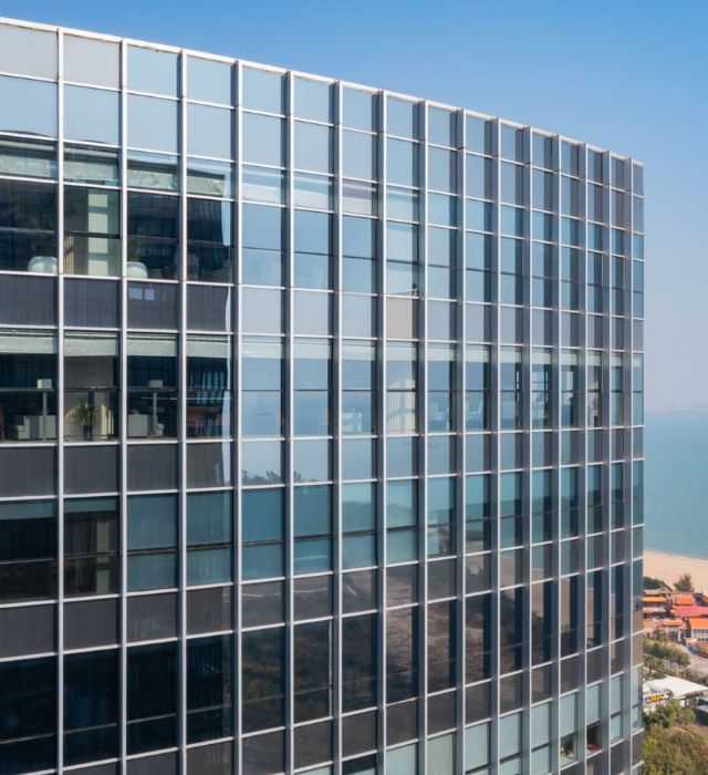 Vách mặt dựng hệ Stick - Ngọc Diệp Window - Công Ty Cổ Phần Cửa Ngọc Diệp