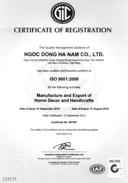 ISO 9001:2008