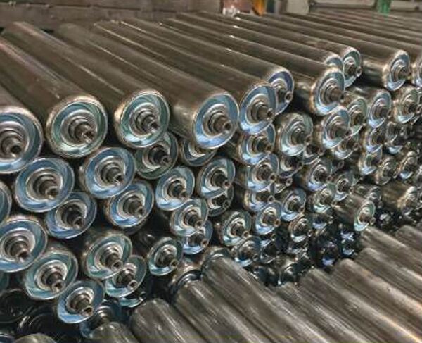 Con lăn băng tải thép không gỉ dùng trong công nghiệp thực phẩm