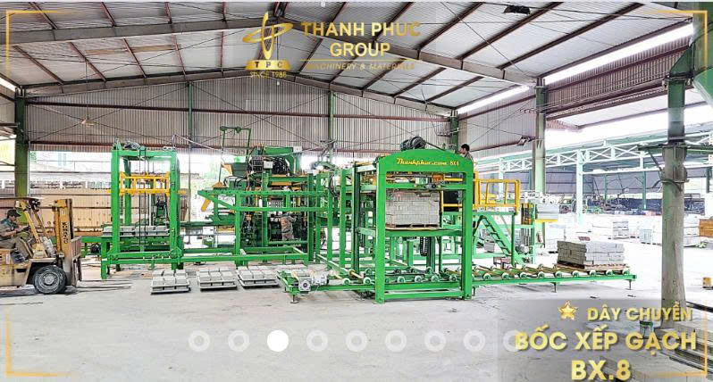 Hình ảnh nhà máy và máy móc Thanh Phúc