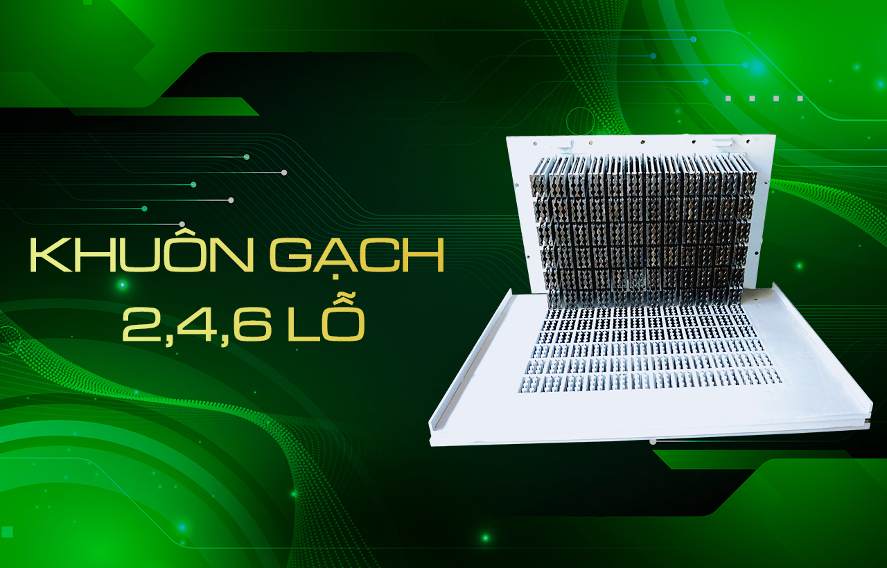 Khuôn gạch xây 02 – 04 – 06 lỗ