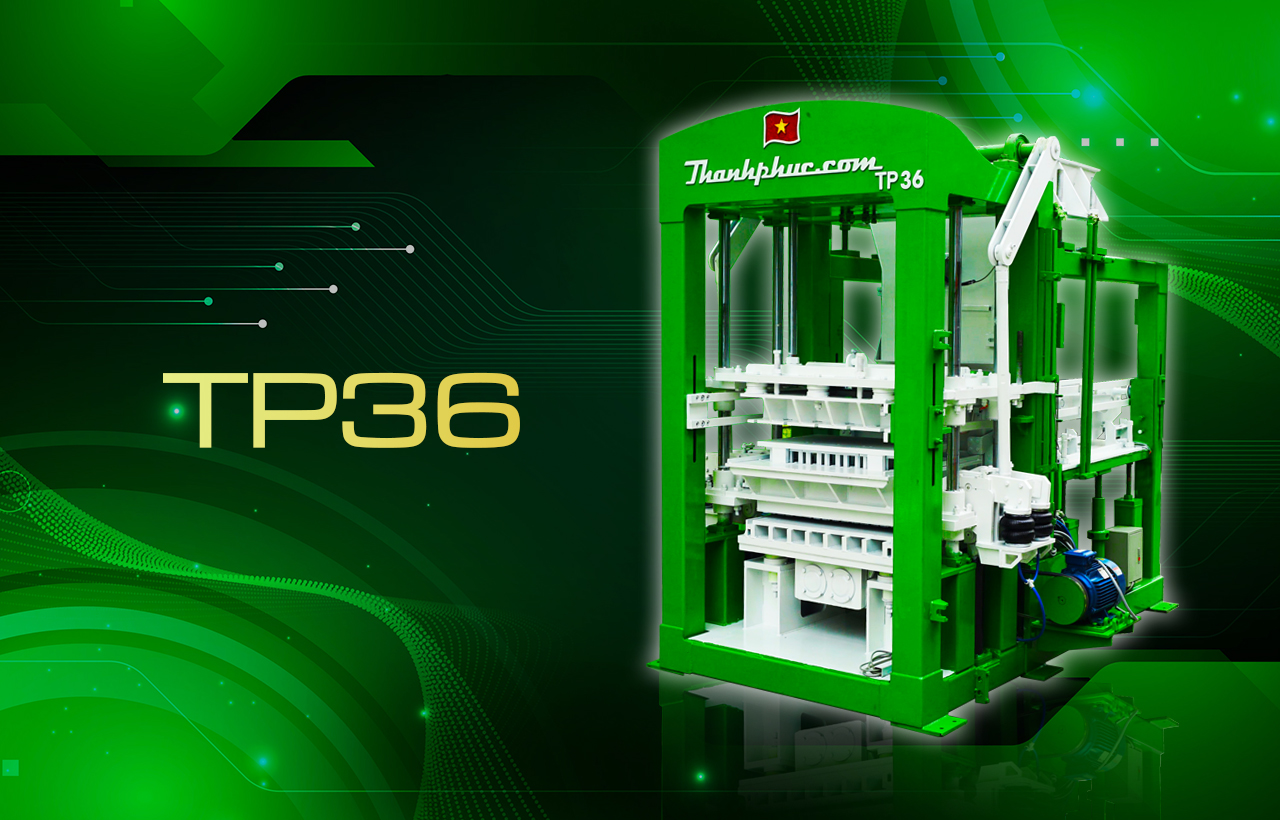 Máy ép gạch không nung – TP36