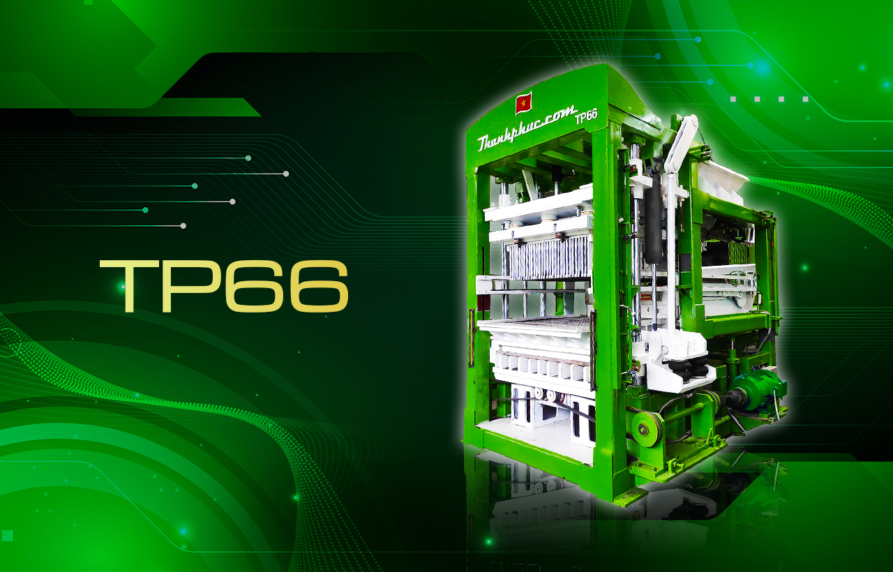 Máy ép gạch không nung TP66
