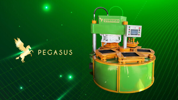 Máy ép gạch Terrazzo ngoại thất – Pegasus 5