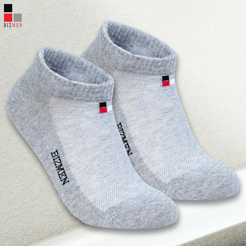 Tất cotton cổ ngắn siêu thoáng, kháng khuẩn Bizmen CSP.09