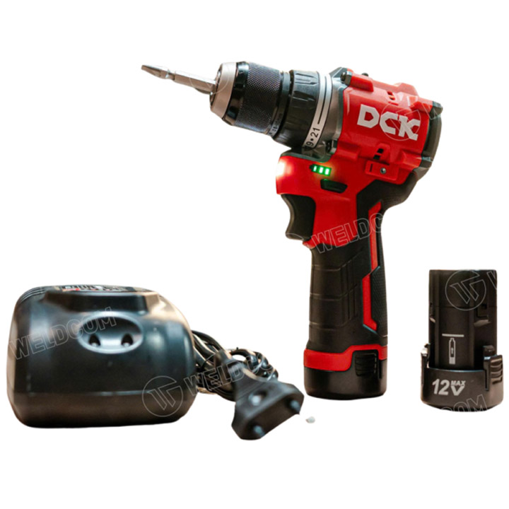 Máy khoan vặn vít dùng pin Li-ion 12V KDJZ1250 (TYPE EK) – DCK - Thiết Bị Và Vật Liệu Hàn Weldcom - Công Ty Cổ Phần Công Nghiệp Weldcom