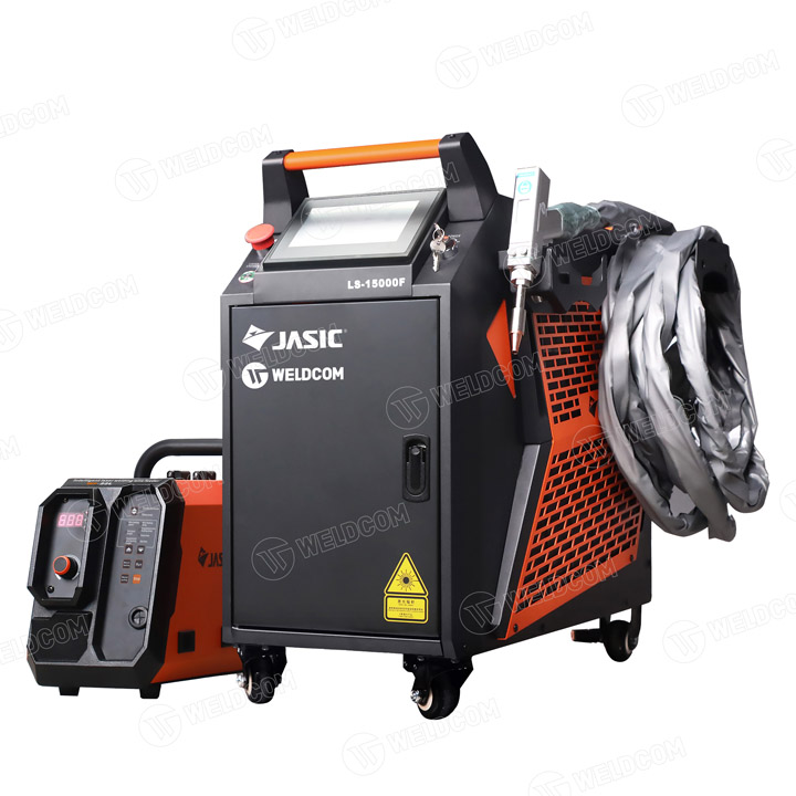 Máy hàn laser LS-15000F JASIC (Thế hệ thứ 3) - Thiết Bị Và Vật Liệu Hàn Weldcom - Công Ty Cổ Phần Công Nghiệp Weldcom