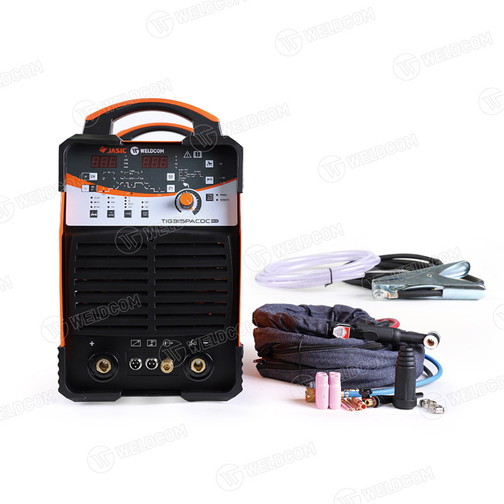 Máy hàn TIG xung nhôm TIG315 PAC/DC E303 JASIC - Thiết Bị Và Vật Liệu Hàn Weldcom - Công Ty Cổ Phần Công Nghiệp Weldcom