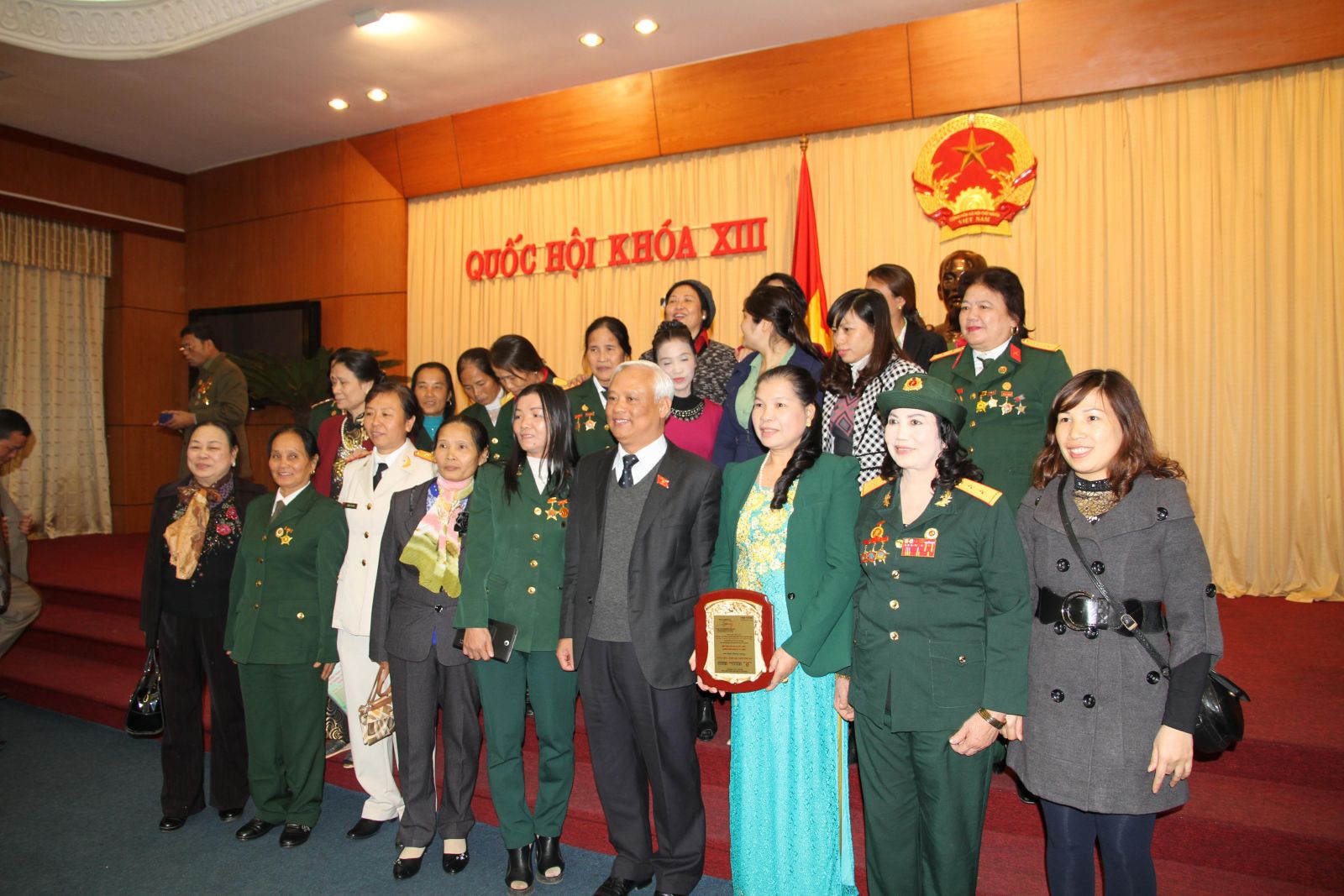 Gặp P. Chủ tịch Quốc hội Uông Chu Lưu