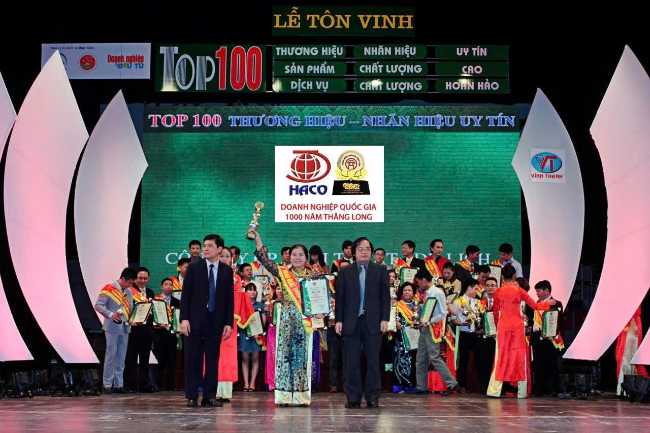 Top 100 thương hiệu, nhãn hiệu uy tín