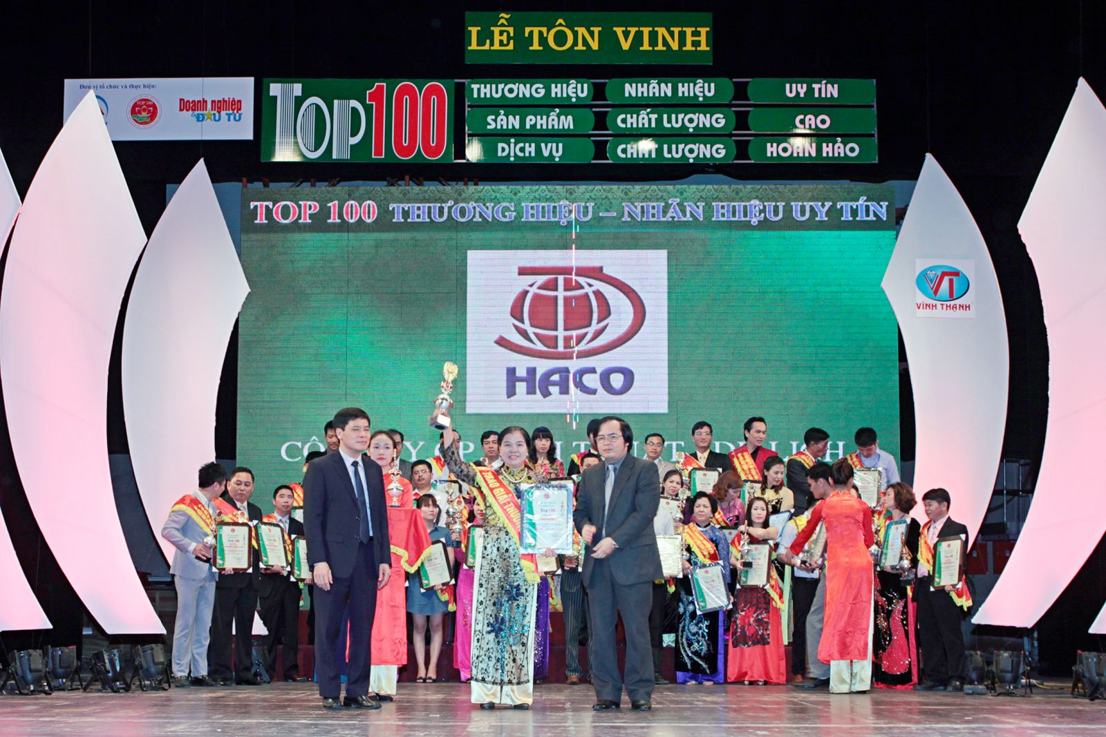 TOP 100 Thương hiệu uy tín