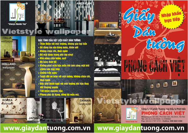 Catalogue - Phong Cách Việt - Công Ty Cổ Phần Thương Mại Đầu Tư Phát Triển Phong Cách Việt