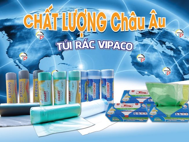 Túi đựng rác - Bao Bì Vipaco - Công Ty TNHH Đầu Tư ứng Dụng Sản Xuất Bao Bì Việt