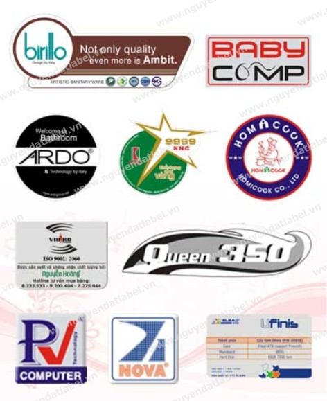 In decal - In ấn Cao Việt - Công Ty TNHH In Bao Bì Cao Việt