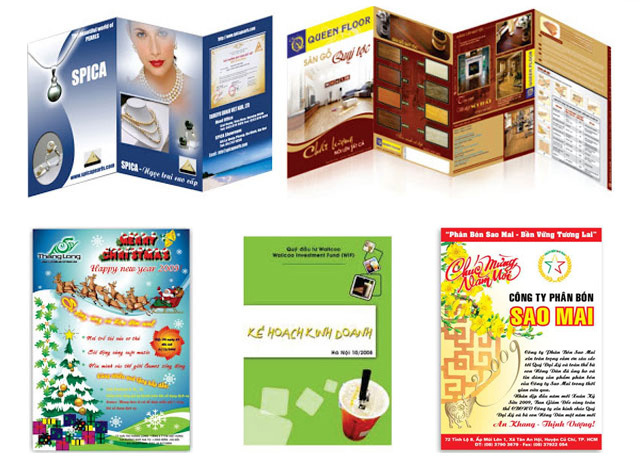 In tờ rơi, tờ gấp - In ấn Cao Việt - Công Ty TNHH In Bao Bì Cao Việt