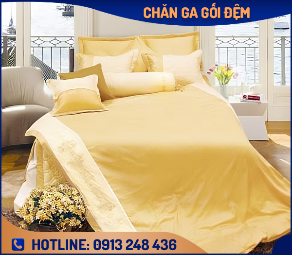 Bộ chăn ga gối cao cấp - Chăn Ga Gối Đệm Giang Sơn - Công Ty TNHH Đầu Tư Phát Triển Và Thương Mại Giang Sơn