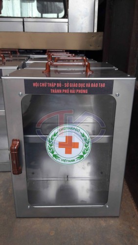 Tủ thuốc y tế treo tường - Inox Tùng Khánh - Công Ty Cổ Phần Sản Xuất Và Thương Mại Tùng Khánh