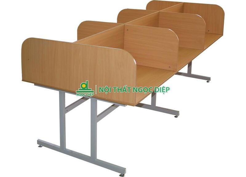 Bàn thư viện BTV101 - Nội Thất Ngọc Diệp - Công Ty TNHH Thương Mại Và Sản Xuất Ngọc Diệp