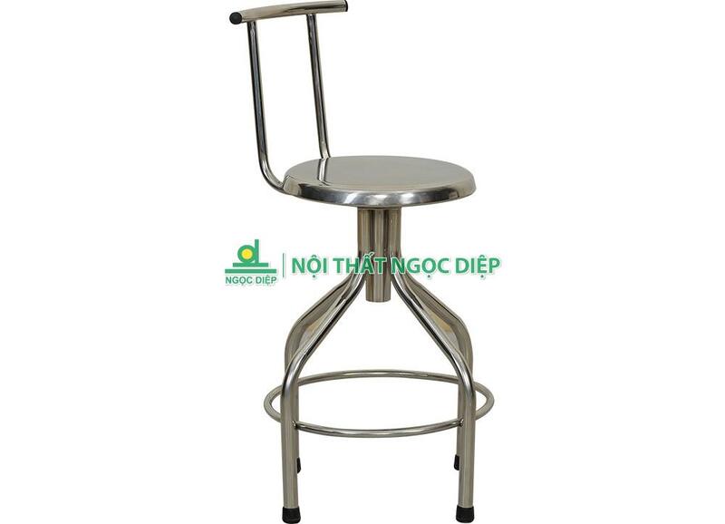 Ghế đầu quay GDQ02 - Nội Thất Ngọc Diệp - Công Ty TNHH Thương Mại Và Sản Xuất Ngọc Diệp