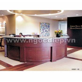 Quầy lễ tân KGSLT02