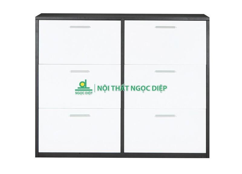 Tủ để giày thép sơn tĩnh điện TG06-3 - Nội Thất Ngọc Diệp - Công Ty TNHH Thương Mại Và Sản Xuất Ngọc Diệp